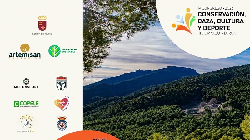 Murcia acogerá el IV Congreso 2023 de Conservación, Caza, Cultura y Deporte